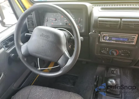 2001 Jeep Wrangler / Tj Se from USA, damaged, VIN 1J4FA29P61P350948